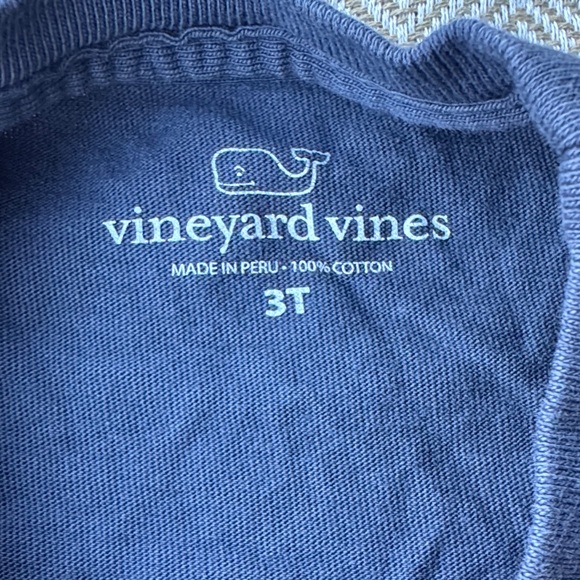 Vineyard Vines Kids Blue Long Sleeve Tee - Picture 2 of 4